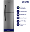 Heladera DREAN HDR320F50E con freezer cíclica 314l gris