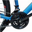 Bicicleta MDX Racer 2.4 rodado 29 color con 21 velocidades azul