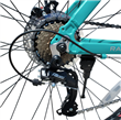 Bicicleta MDX Racer 2.4 rodado 29 con 21 velocidades  celeste