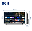 Smart TV BGH  B4325FS5A LED Full HD Android 43"