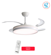 Ventilador de Techo LILIANA VTHB603R 4 Aspas Retráctil