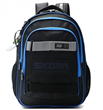 Mochila SKORA 37696 negro/azul 18"