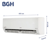 Aire Acondicionado BGH BSI55WCNX Frío/Calor Inverter 5500w