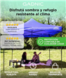 Gazebo GADNIC GAZEBO04 3X3-NR reforzado plegable estructura metálica