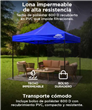 Gazebo GADNIC GAZEBO04 3X3-NR reforzado plegable estructura metálica