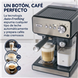 Cafetera OSTER BVSTEM6604SS Automática 15 Bares Plata