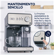 Cafetera OSTER BVSTEM6604SS Automática 15 Bares Plata