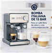 Cafetera OSTER BVSTEM6604SS Automática 15 Bares Plata