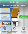 Cámara de Seguridad GADNIC P2P00114 Solar Lente Dual IP65 FullHD
