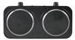 Anafe KANJI KJH-HP2200BDD Eléctrico 2 Hornallas 2200W Negro 