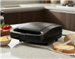 Sandwichera KANJI Kjh-sm700sb-02 Eléctrica 700w Negro