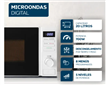 Microondas PHILCO MPHDW20UAN Digital 20 Lts 