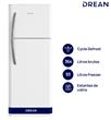 Heladera DREAN HDR370F50B con freezer Cíclica 364 L Blanca