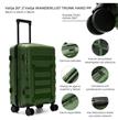 Valija WANDERLUST 41554 Trunk Hard Verde  20"