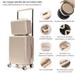 Set Valijas SKORA PULG Y BEAUTY 41457 Champagne 20"