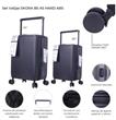 Set Valijas SKORA HARD ABS 39978 Negro 24" Y 20"