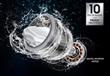 Lavarropas SAMSUNG WA11CG6442BWBG Superior 700 RPM 11 kg blanco