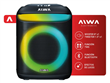 Parlante AIWA AW-P180 Bluetooth Portátil 6000w Negro