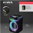 Parlante AIWA AW-P180 Bluetooth Portátil 6000w Negro