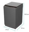 Lavarropas CANDY CTL7G1-12 Superior 7kg Inverter 750rpm Antracita