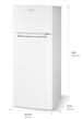 Heladera SMARTLIFE SL-RFH260WH Cíclica 252L Blanca