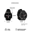 Smartwatch GADNIC SWTCH-205 Deportivo Urbano