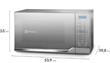 Microondas ELECTROLUX EMDM30G5GSYG con Grill 30L color silver