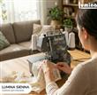 Máquina de Coser LUMINA Sienna Silver Overlock Semi Industrial