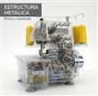 Máquina de Coser LUMINA Sienna Silver Overlock Semi Industrial
