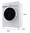 Lavarropas SMARTLIFE SL-WMU061000W 6kg 1000rpm Blanco