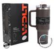 Vaso Térmico WANDERLUST 40126 con Bombilla 1200 ml Marrón