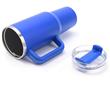 Vaso Térmico WANDERLUST 40127 con Bombilla 1200 ml Azul