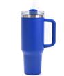 Vaso Térmico WANDERLUST 40127 con Bombilla 1200 ml Azul