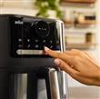 Freidora de Aire BRAUN MultiFry 5 HF5073IBK Negra 2000W 6L 3 en 1