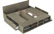 Cama Box MOSCONI BENETHON 57247 2 plazas Gris Nebraska 200x200cm