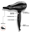 Secador de Pelo BELLISSIMA ITALIA S9 2200W Negro
