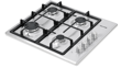 Anafe ESCORIAL AG-58 Multigas Acero 4 Hornallas