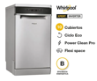 Lavavajillas WHIRLPOOL WSFO3T223PXAG 10 Cubiertos Inverter Inox