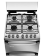Cocina ELECTROLUX F4EDM Experience 4 Hornallas Doble Horno Inox 56 cm