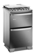 Cocina ELECTROLUX F4EDM Experience 4 Hornallas Doble Horno Inox 56 cm