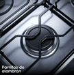 Cocina ELECTROLUX F4EDM Experience 4 Hornallas Doble Horno Inox 56 cm