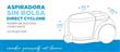 Aspiradora MIDEA  VS-MJ20TAR4 Sin Bolsa DirectCyclone 2000W