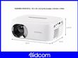 Mini Proyector GADNIC PROJ0060 1200 Lúmenes 150 Con Altavoz