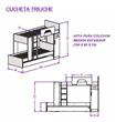 Cama MOSCONI EXPRESS TRILICHE 56708 Cucheta Venezia