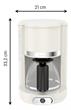 Cafetera MOULINEX FG381A10 Soleil Ivory Color Marfil