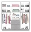 Placard ORLANDI 3552 2 Cuerpos 12 Puertas Wengue 2.12Mts