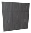 Placard ORLANDI 3550 2 Cuerpos 12 Puertas Linosa 2.12Mts