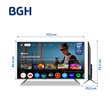 Smart Tv BGH B5026US7G QLED 4K Google TV 50"
