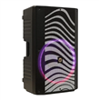 Parlante Torre STROMBERG Intense Pro 150w Luces Rgb Color Negro Profesional Wooferde 15"