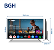 Smart TV BGH B6026US7G QLED 4K Google TV 60"